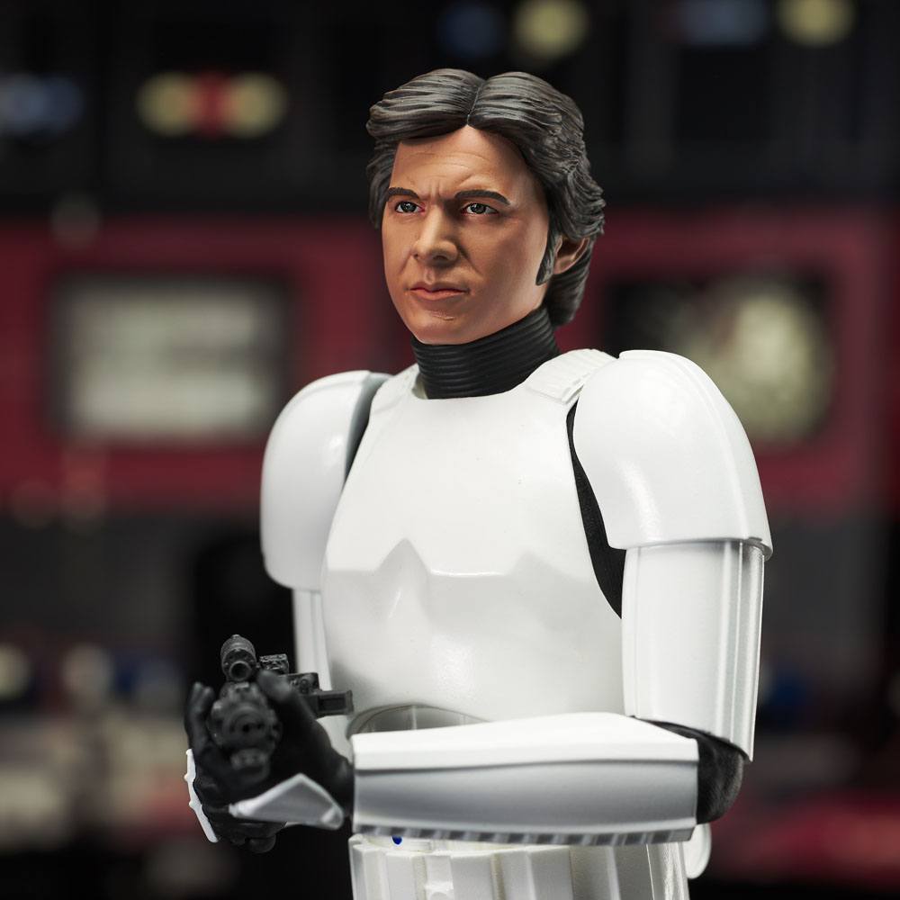 Star Wars Episode IV Milestones Statue 1/6 Han Solo (Stormtrooper Disguise) 40th Anniversary Exclusive 30 cm Image 15