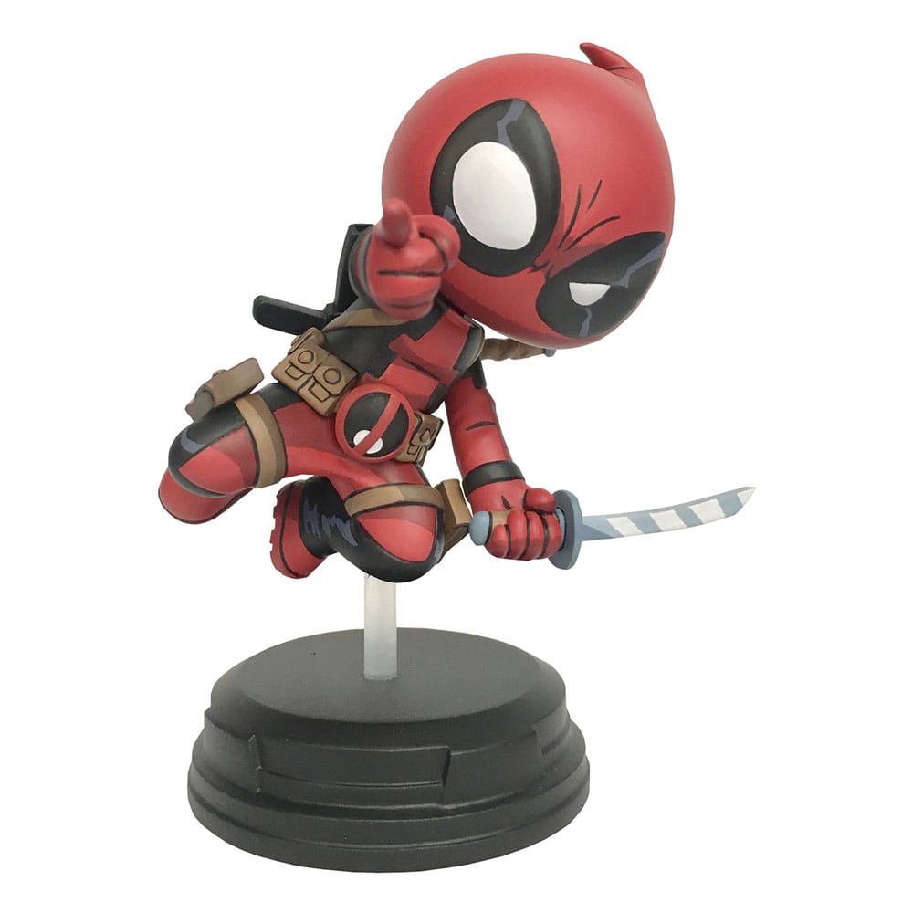 Marvel Animated Statue Deadpool (Jumping) 18 cm Image 2