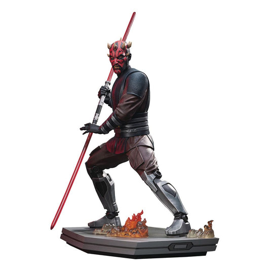 Star Wars: The Clone Wars Milestones Statue 1/6 Darth Maul Web Exclusive 30 cm Image