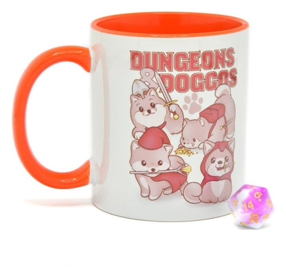 Glassstaff Geschenkbox Tasse & Würfel D20 Dungeons & Doggos Image 1
