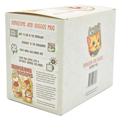 Glassstaff Geschenkbox Tasse & Würfel D20 Dungeons & Doggos Image 2