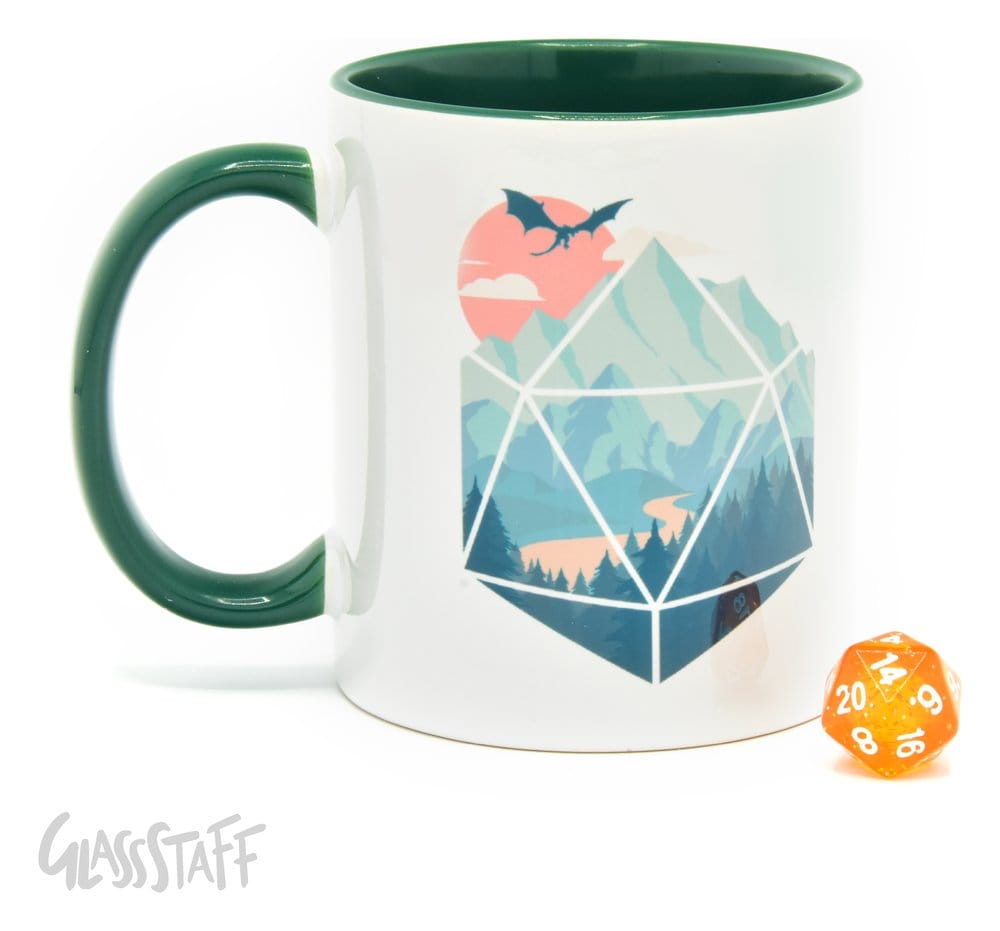 Glassstaff Geschenkbox Tasse & Würfel D20 A D20 Scene Image 4