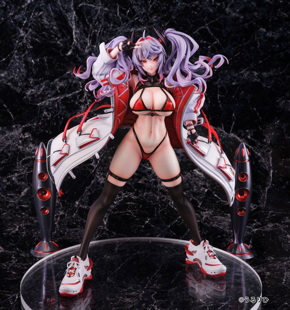 Erotic Gears PVC Statue 1/6 Girl Rouge Illustration by Ulrich 30 cm Image 8