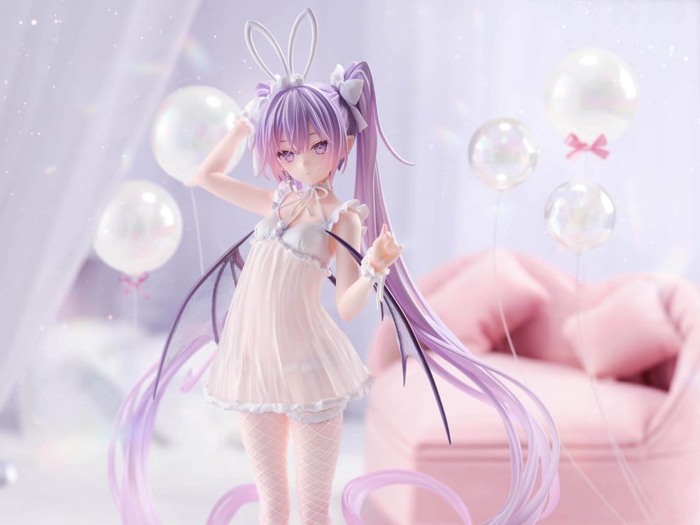 rurudo Original Character PVC Figur 1/7 Eve Usamimi Lingerie Ver. 27 cm (re-run) Image 3