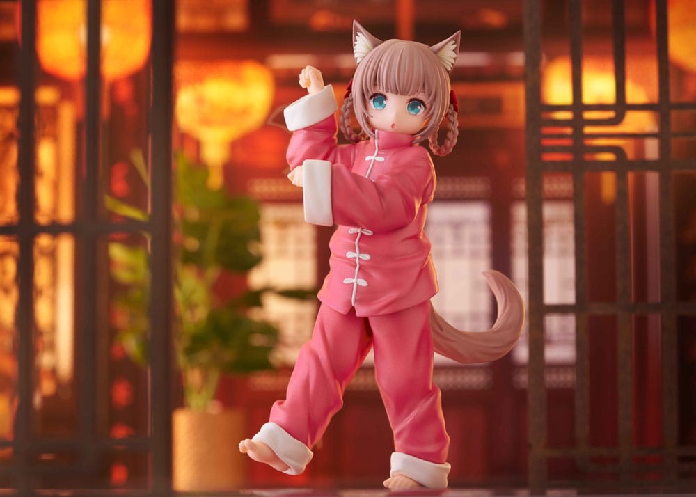 My Cat Is a Kawaii Girl Palette Dress-Up Collection Statue Kinako Nyang fu Ver. 15 cm Image 4