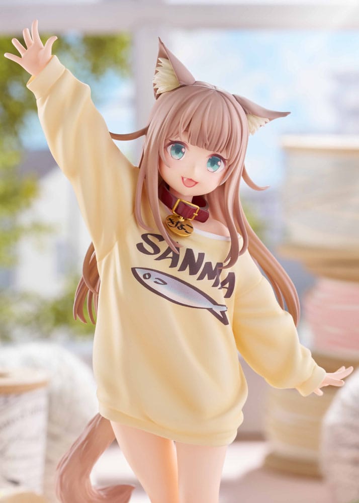 My Cat Is a Kawaii Girl Statue 1/6 Kinako Play With Ver. AmiAmi Limited Edition 21 cm Image 8