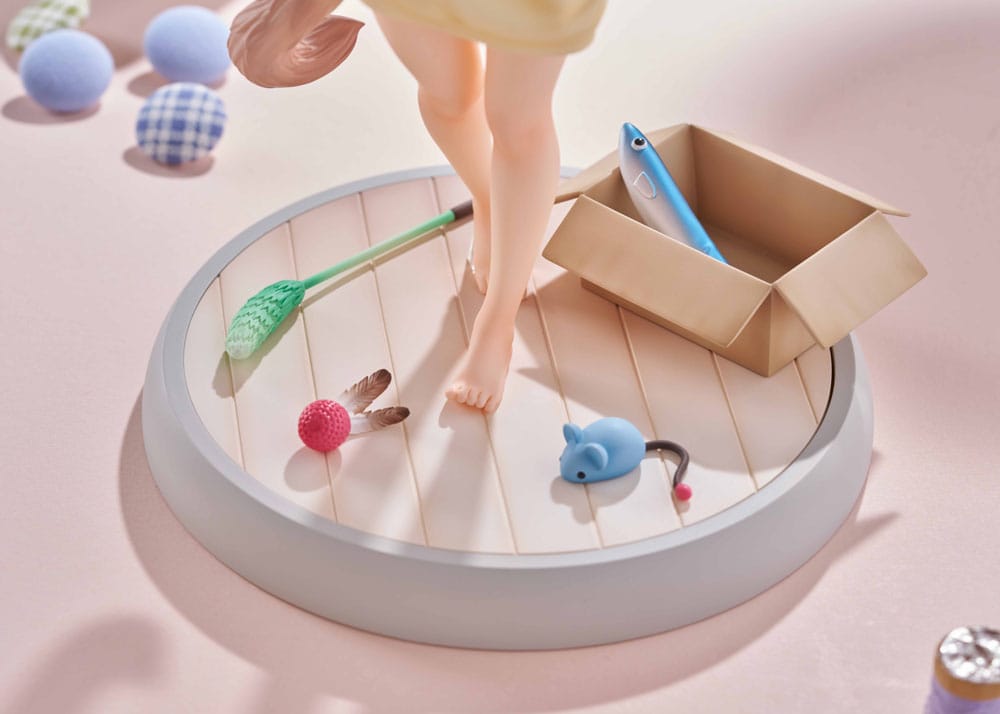 My Cat Is a Kawaii Girl Statue 1/6 Kinako Play With Ver. AmiAmi Limited Edition 21 cm Image 11