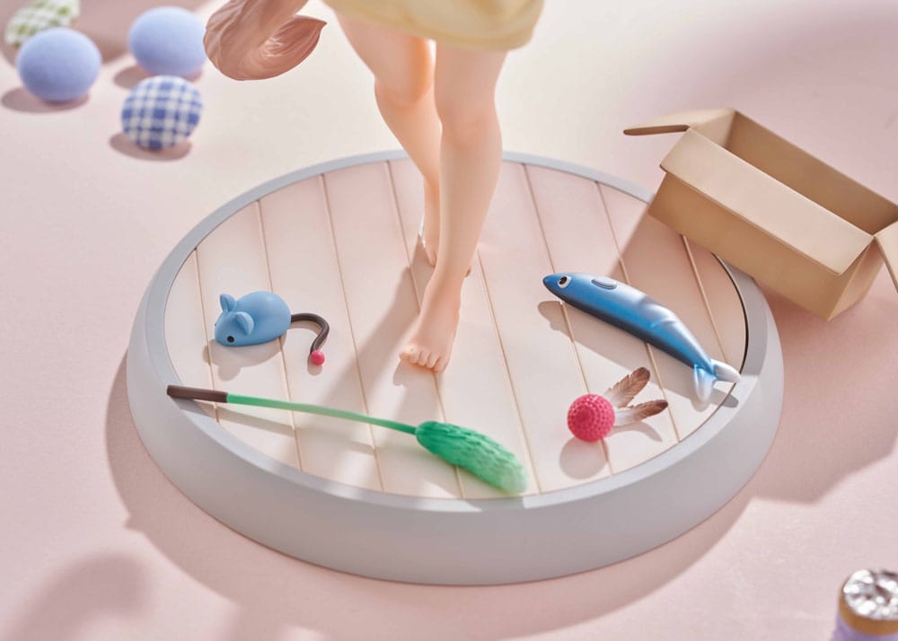My Cat Is a Kawaii Girl Statue 1/6 Kinako Play With Ver. AmiAmi Limited Edition 21 cm Image 12