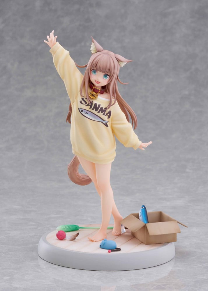 My Cat Is a Kawaii Girl Statue 1/6 Kinako Play With Ver. AmiAmi Limited Edition 21 cm Image 13