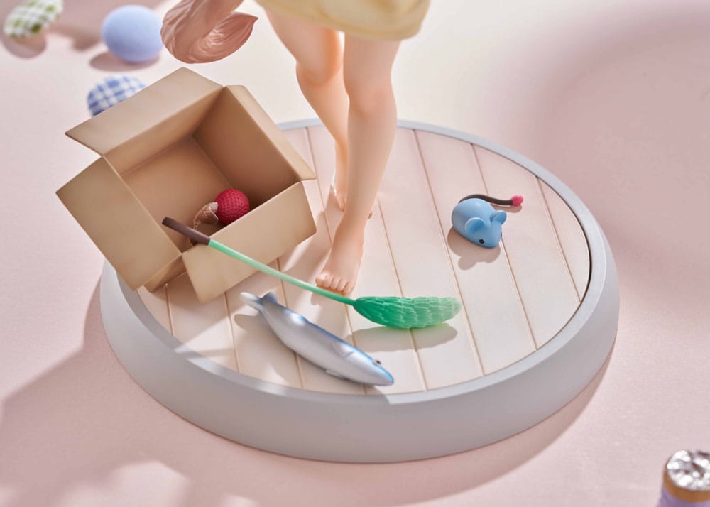 My Cat Is a Kawaii Girl Statue 1/6 Kinako Play With Ver. AmiAmi Limited Edition 21 cm Image 14