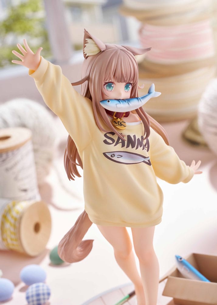 My Cat Is a Kawaii Girl Statue 1/6 Kinako Play With Ver. AmiAmi Limited Edition 21 cm Image 19