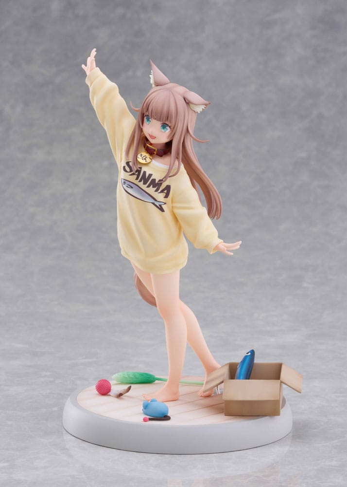 My Cat Is a Kawaii Girl Statue 1/6 Kinako Play With Ver. AmiAmi Limited Edition 21 cm Image 20