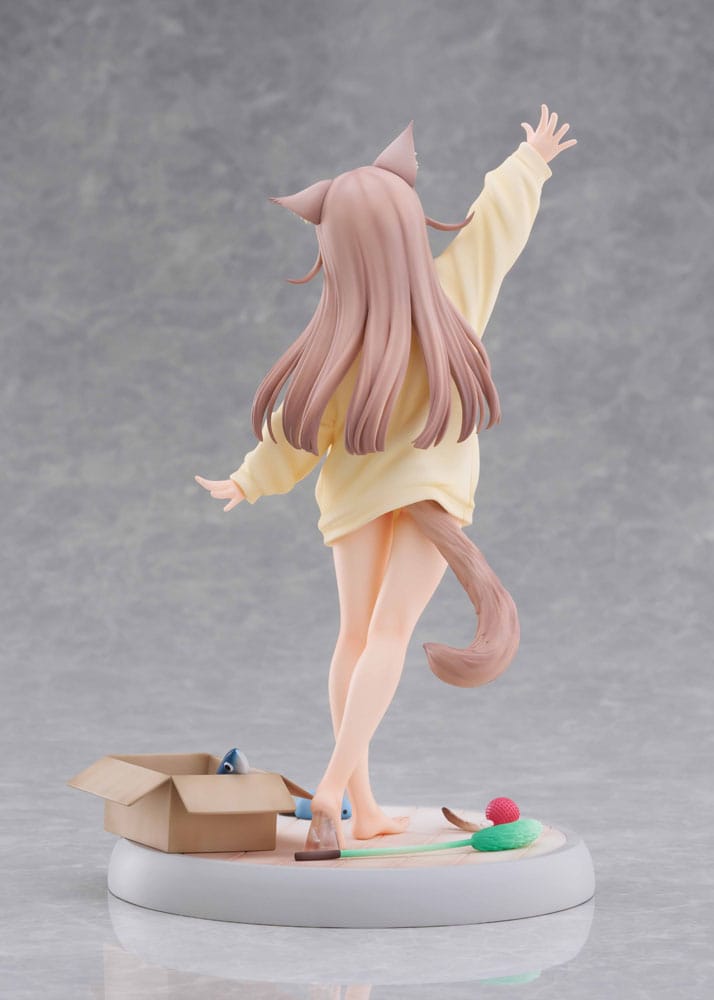 My Cat Is a Kawaii Girl Statue 1/6 Kinako Play With Ver. AmiAmi Limited Edition 21 cm Image 21