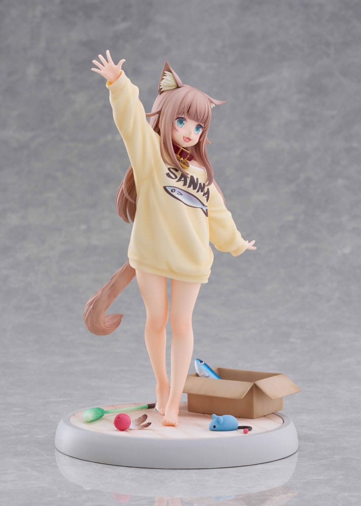 My Cat Is a Kawaii Girl Statue 1/6 Kinako Play With Ver. AmiAmi Limited Edition 21 cm Image 22