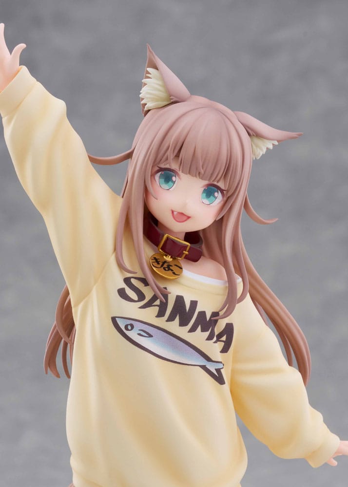 My Cat Is a Kawaii Girl Statue 1/6 Kinako Play With Ver. AmiAmi Limited Edition 21 cm Image 23