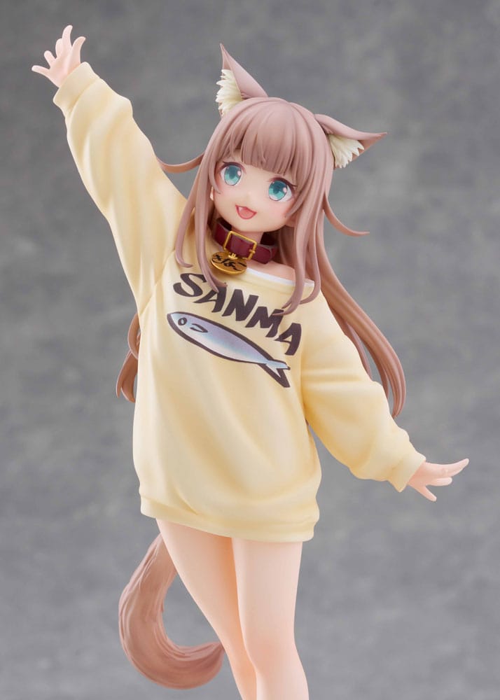 My Cat Is a Kawaii Girl Statue 1/6 Kinako Play With Ver. AmiAmi Limited Edition 21 cm Image 24