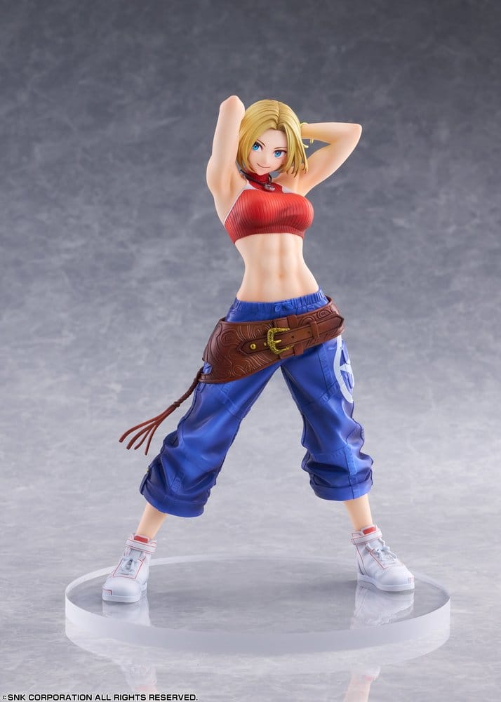 Fighting Girls Collection The King of Fighters XV PVC Figur 1/7 Blue Mary 26 cm Image 1