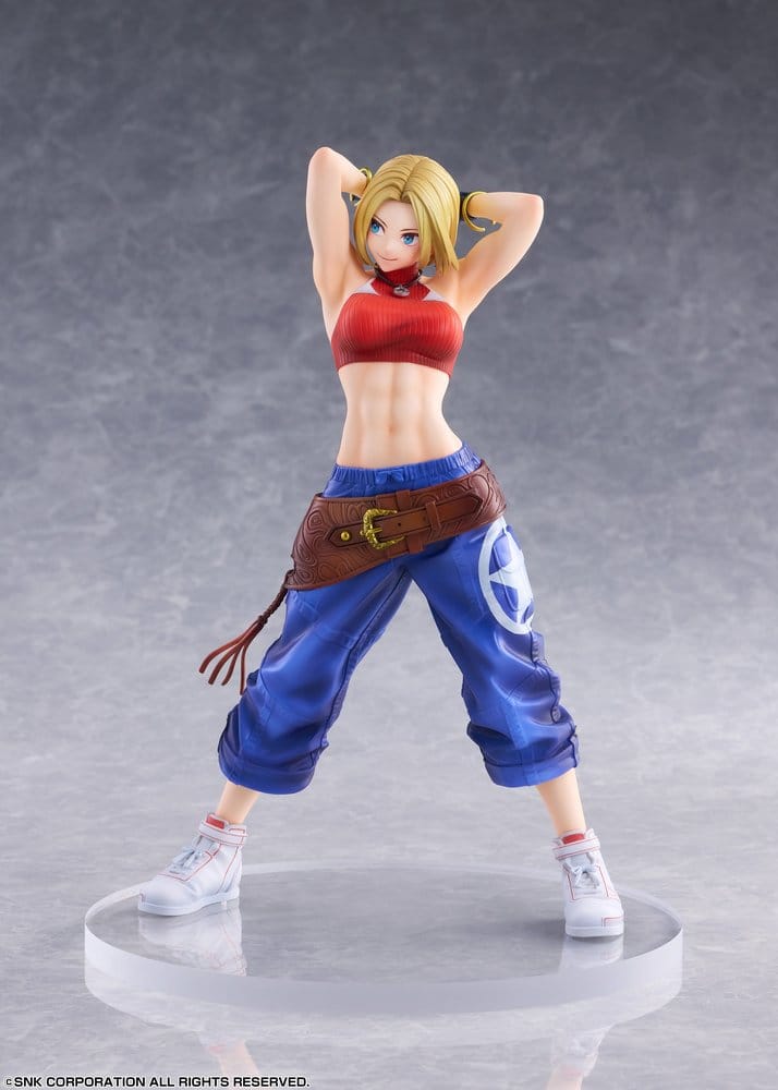 Fighting Girls Collection The King of Fighters XV PVC Figur 1/7 Blue Mary 26 cm Image 8
