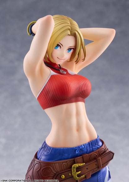 Fighting Girls Collection The King of Fighters XV PVC Figur 1/7 Blue Mary AmiAmi Limited Edition 26 cm Image 5