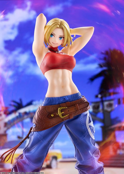 Fighting Girls Collection The King of Fighters XV PVC Figur 1/7 Blue Mary AmiAmi Limited Edition 26 cm Image 13