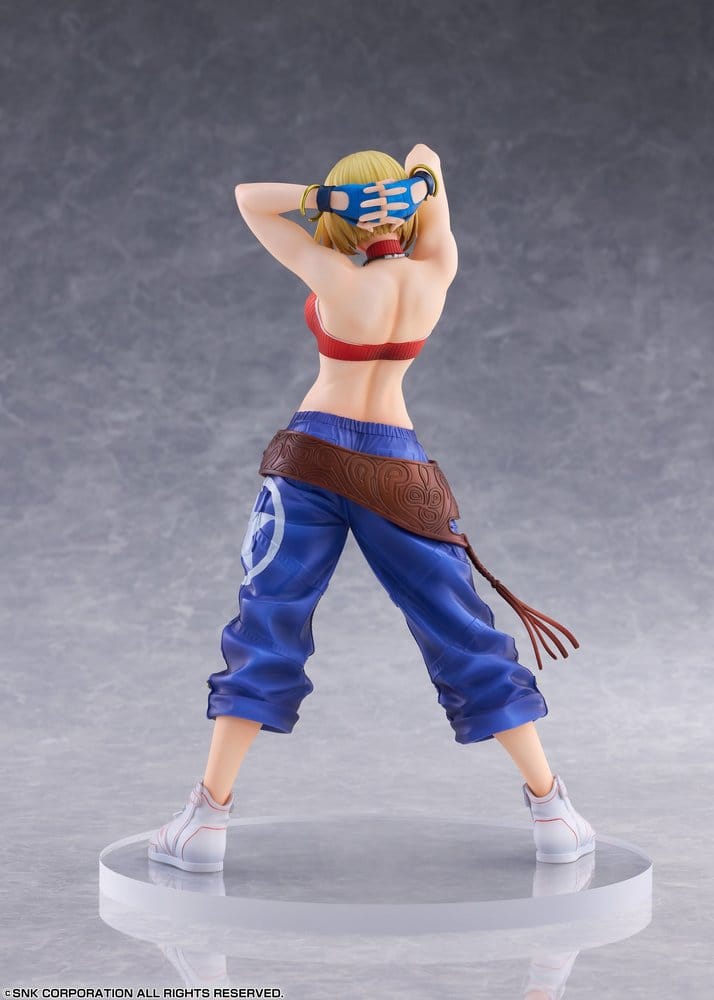 Fighting Girls Collection The King of Fighters XV PVC Figur 1/7 Blue Mary AmiAmi Limited Edition 26 cm Image 21