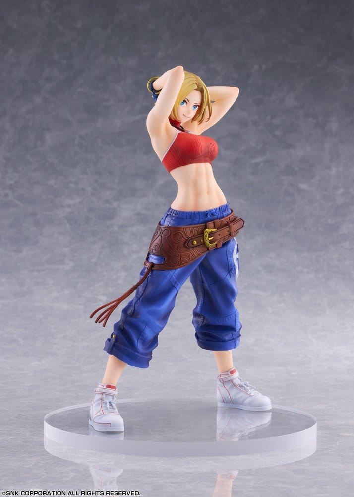 Fighting Girls Collection The King of Fighters XV PVC Figur 1/7 Blue Mary AmiAmi Limited Edition 26 cm Image 22