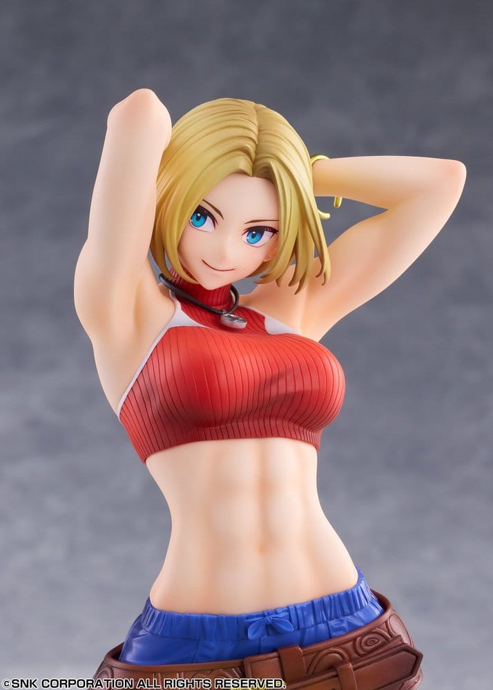 Fighting Girls Collection The King of Fighters XV PVC Figur 1/7 Blue Mary AmiAmi Limited Edition 26 cm Image 23