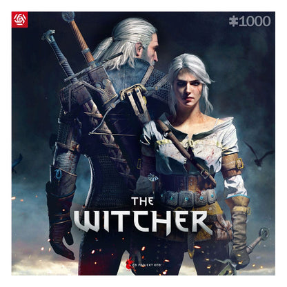The Witcher Gaming Puzzle Geralt & Ciri (1000 Teile) Image 1