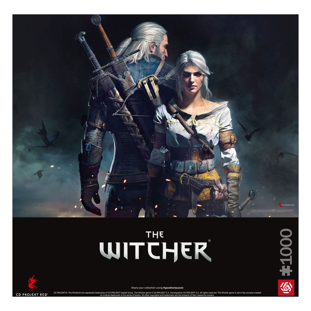The Witcher Gaming Puzzle Geralt & Ciri (1000 Teile) Image 4