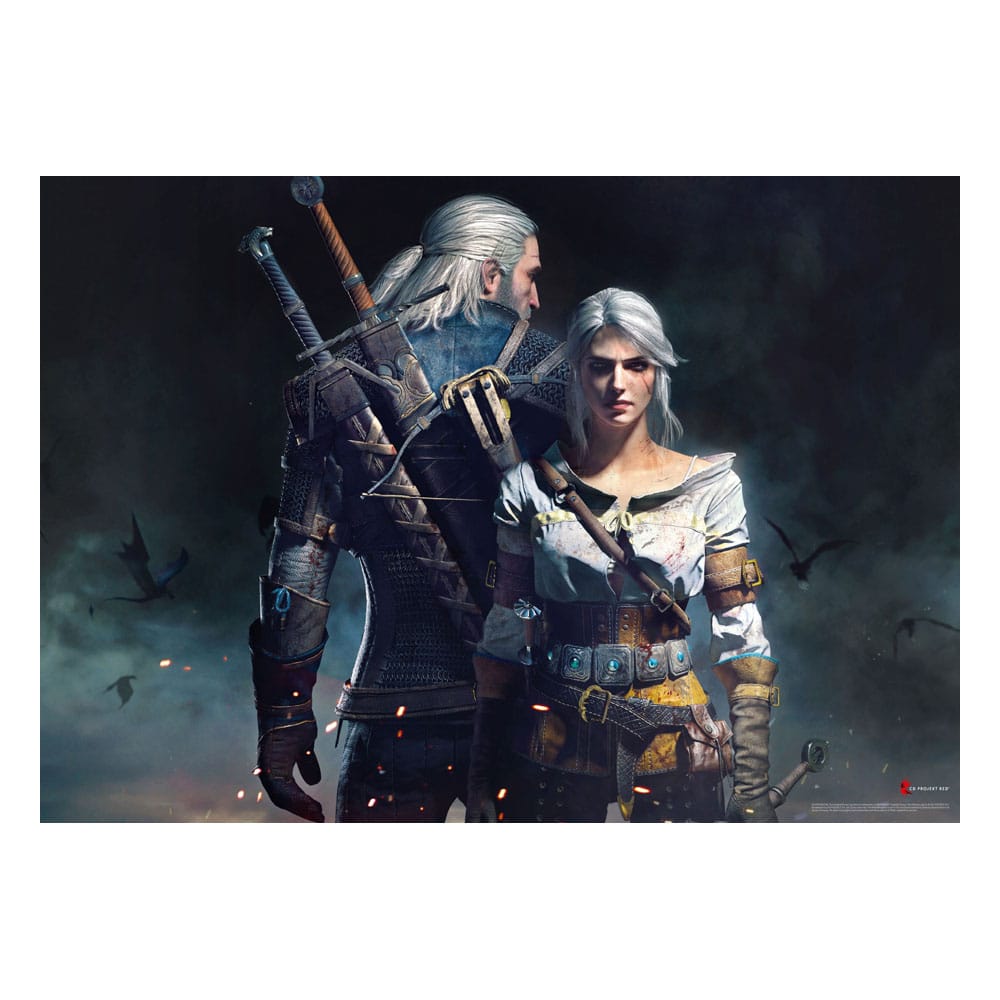 The Witcher Gaming Puzzle Geralt & Ciri (1000 Teile) Image 5