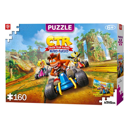 Crash Bandicoot Kids Puzzle Team Racing Nitro-Fueled (160 Teile) Image 3