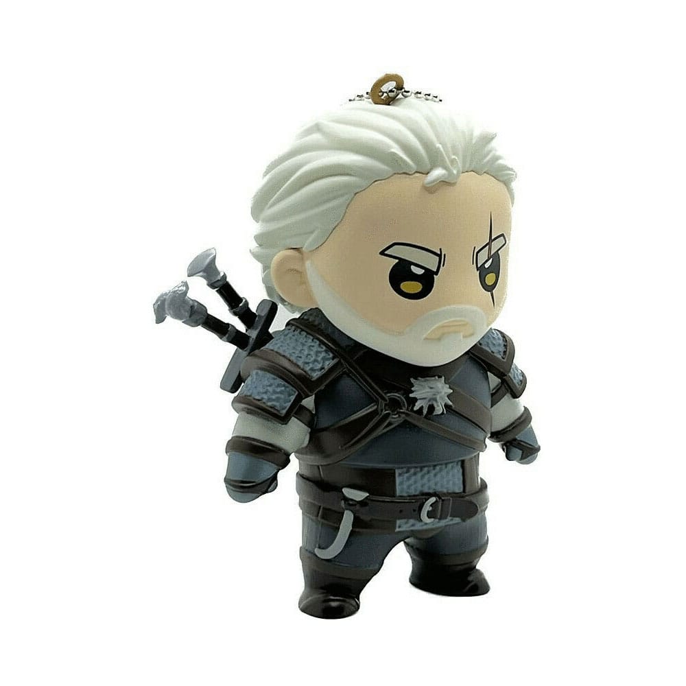 The Witcher Figur zum Aufhängen Geralt of Rivia 10 cm Image 1