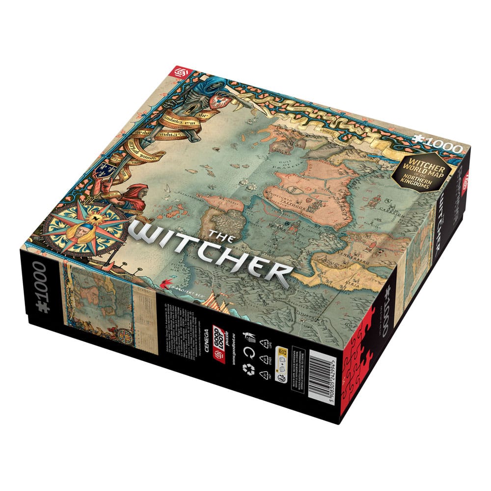 The Witcher 3 Gaming Puzzle The Northern Kingdoms (1000 Teile) Image 3