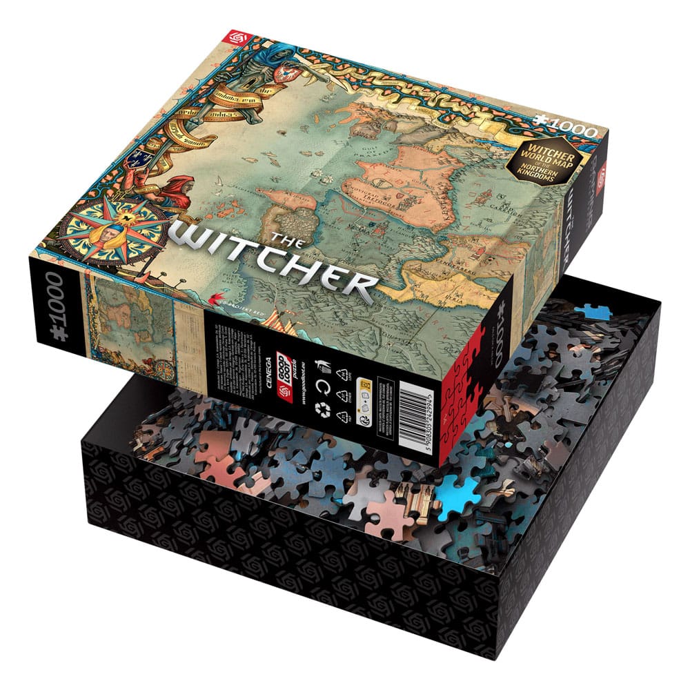 The Witcher 3 Gaming Puzzle The Northern Kingdoms (1000 Teile) Image 4