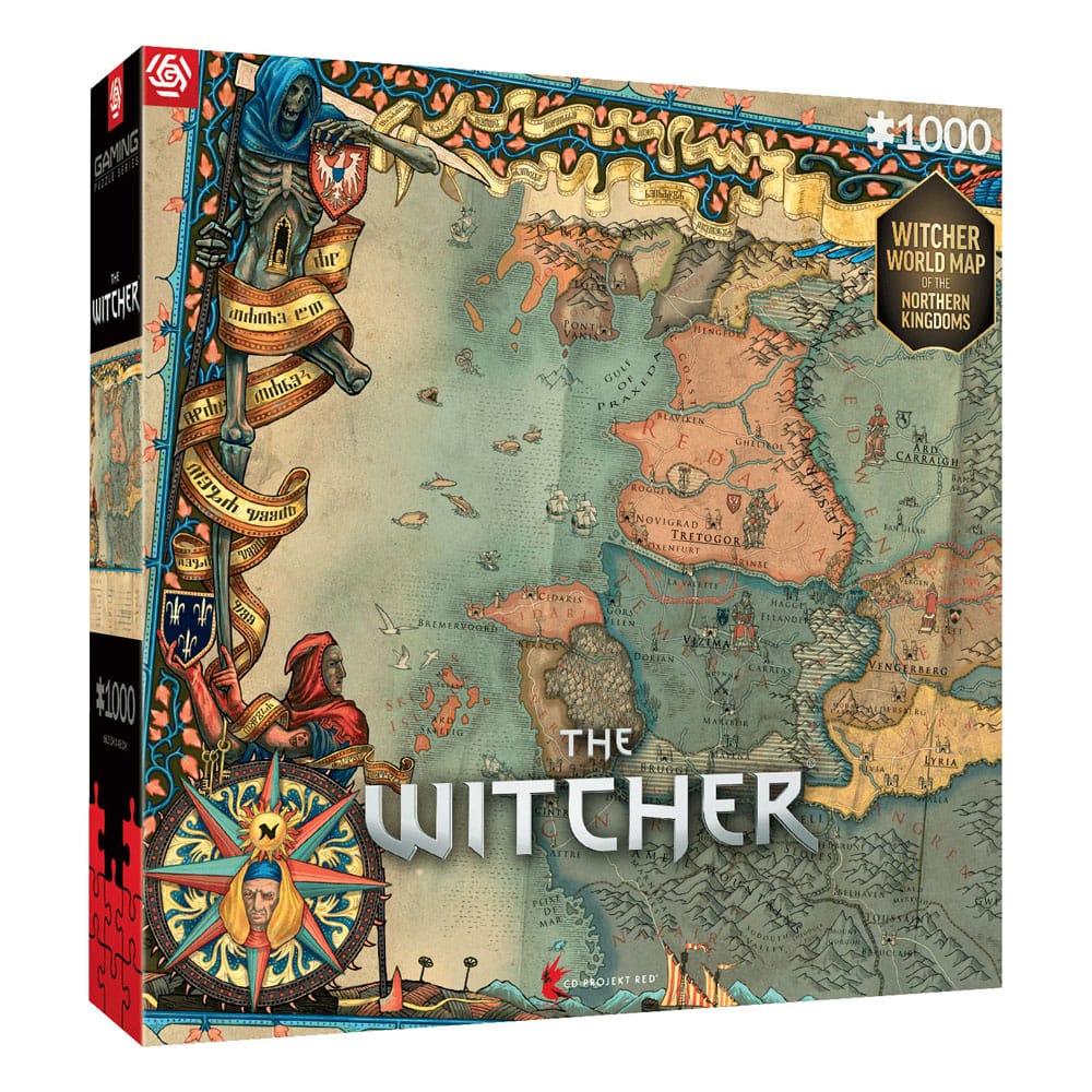 The Witcher 3 Gaming Puzzle The Northern Kingdoms (1000 Teile) Image 5