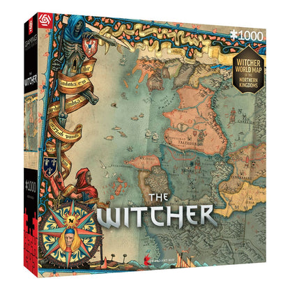 The Witcher 3 Gaming Puzzle The Northern Kingdoms (1000 Teile) Image 5
