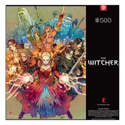 The Witcher Gaming Puzzle Scoia'tael (500 Teile) Image 2