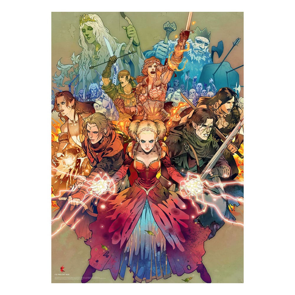 The Witcher Gaming Puzzle Scoia'tael (500 Teile) Image 7