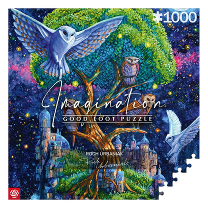 Roch Urbaniak Imagination Puzzle Owl Island / Wyspa Sów (1000 Teile) Image 1