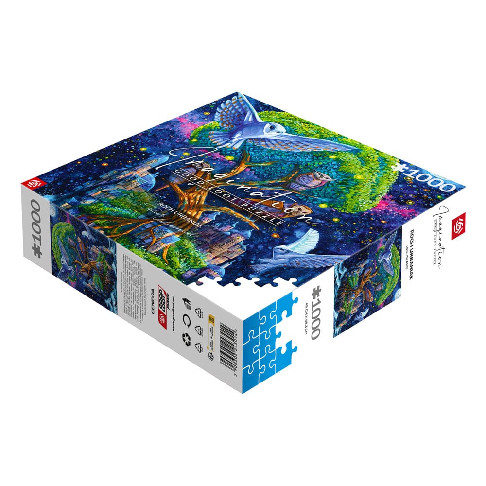 Roch Urbaniak Imagination Puzzle Owl Island / Wyspa Sów (1000 Teile) Image 4
