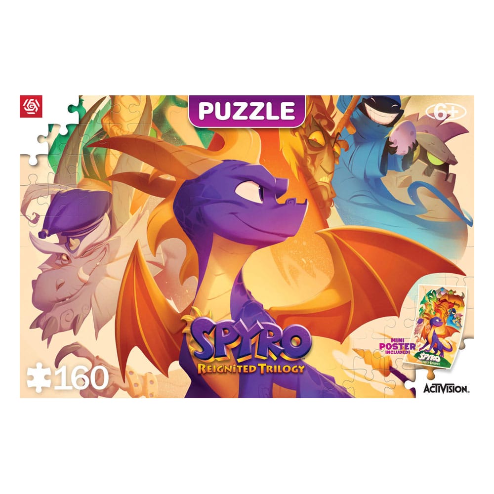 Spyro Reignited Trilogy Kids Puzzle Heroes (160 Teile) Image 1