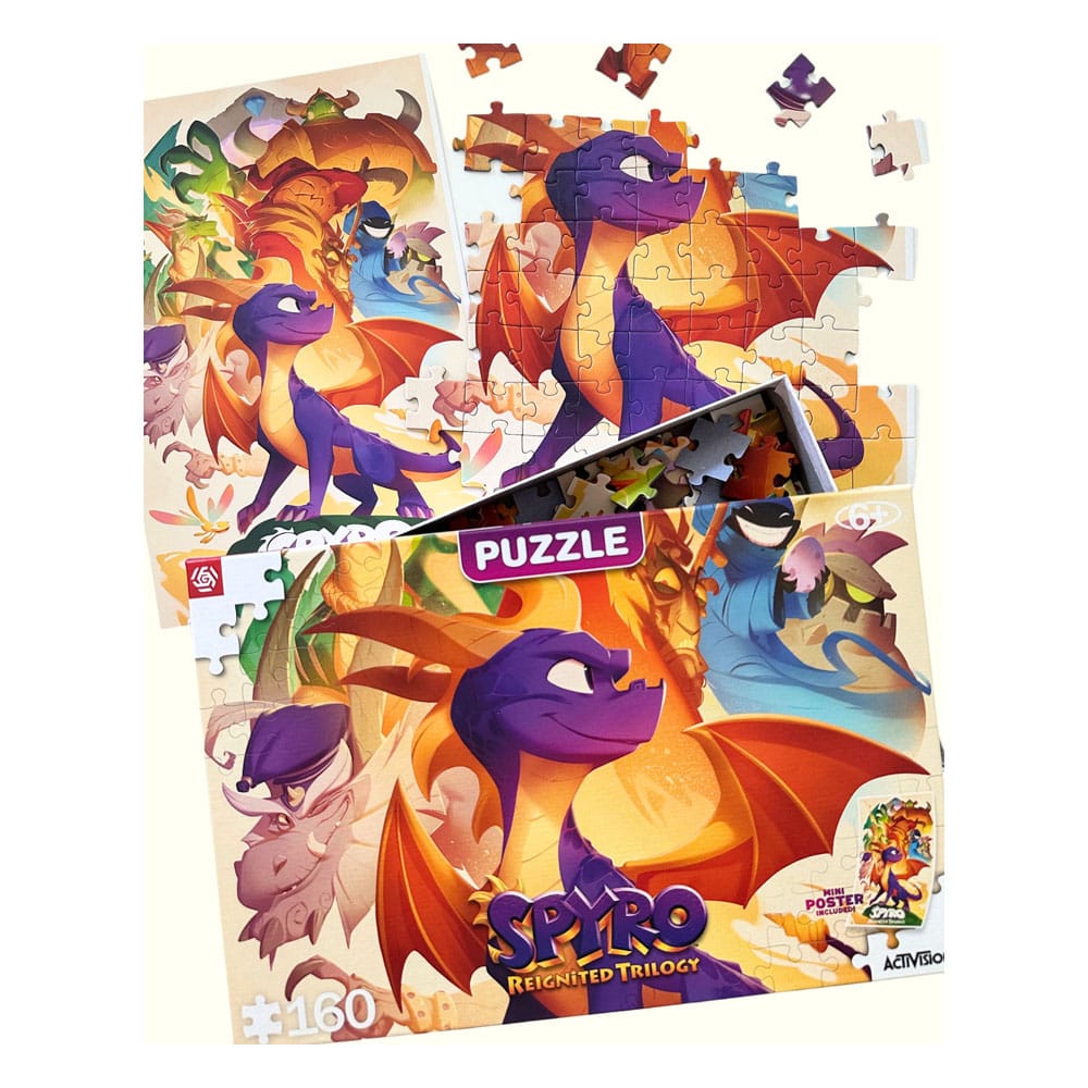 Spyro Reignited Trilogy Kids Puzzle Heroes (160 Teile) Image 2