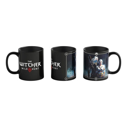 The Witcher III: Wild Hunt Tasse mit Thermoeffekt Geralt & Ciri 480 ml Image 1