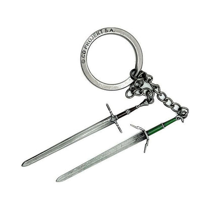 The Witcher III: Wild Hunt Schlüsselanhänger Geralt Two Swords Image 1