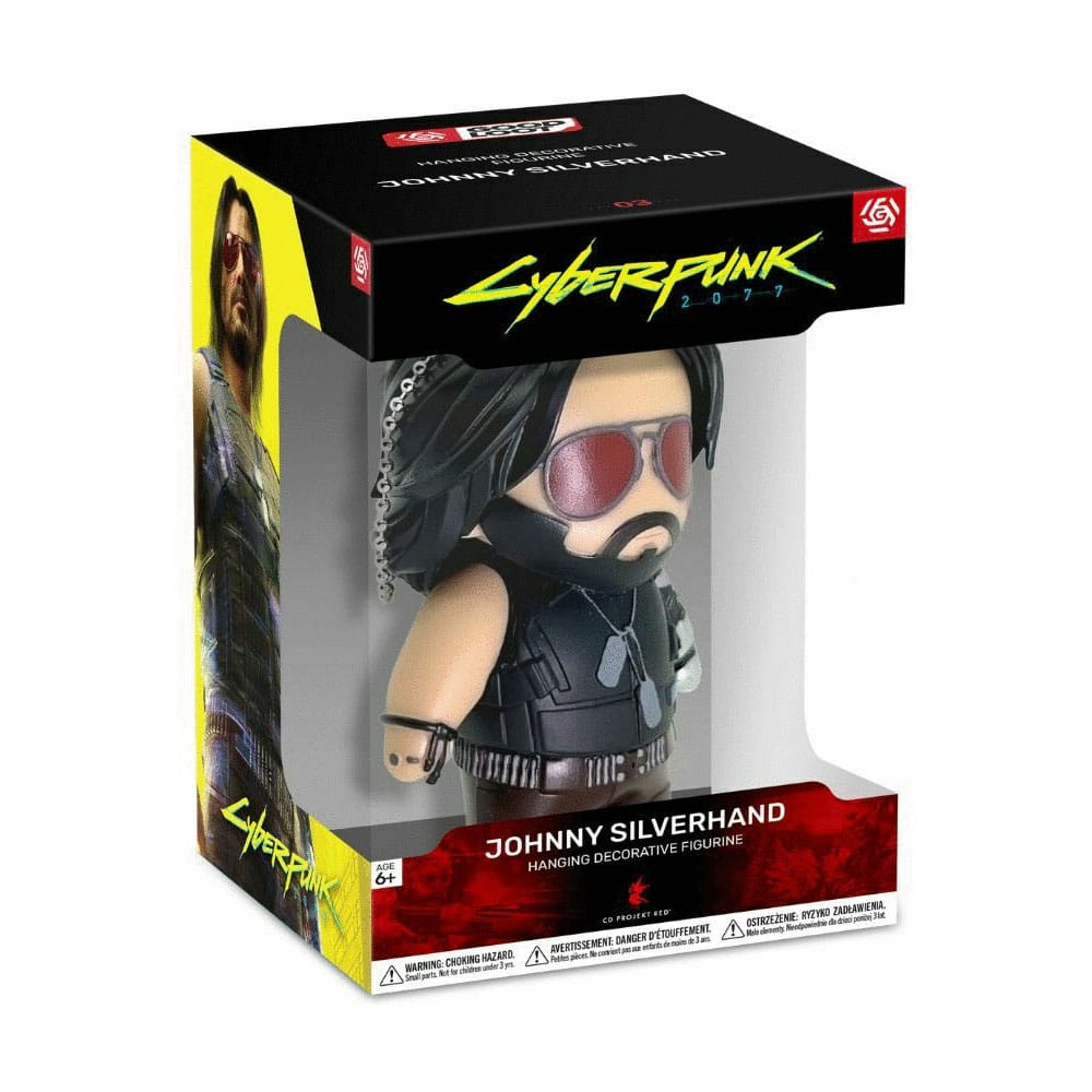 Cyberpunk 2077 Figur zum Aufhängen Johnny Silverhand 10 cm Image 2