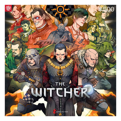 The Witcher Gaming Puzzle Nilfgaard (500 Teile) Image 1