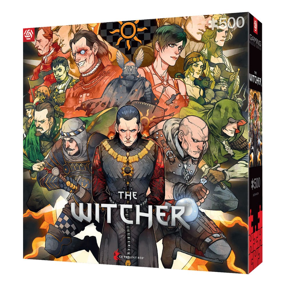 The Witcher Gaming Puzzle Nilfgaard (500 Teile) Image 5