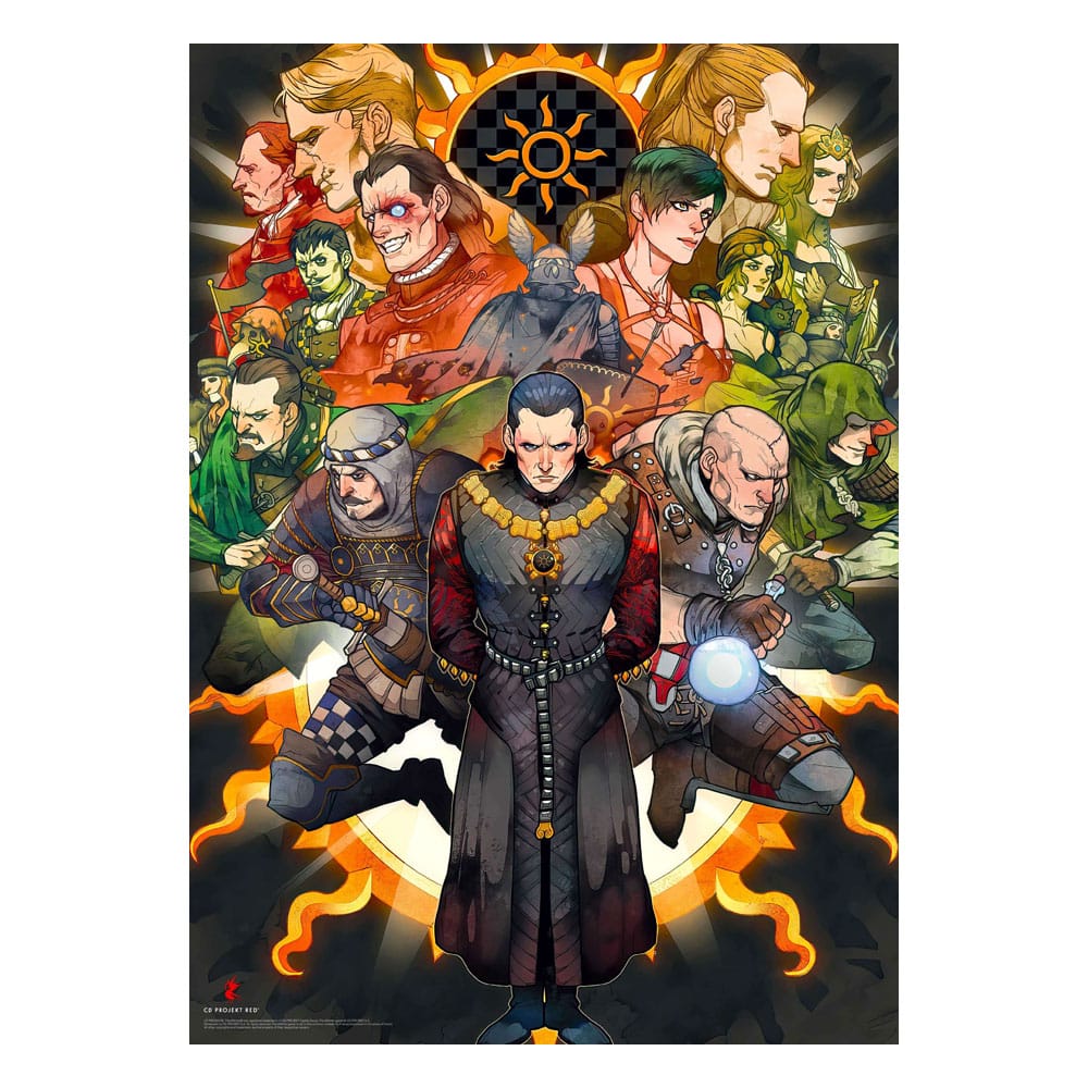 The Witcher Gaming Puzzle Nilfgaard (500 Teile) Image 9