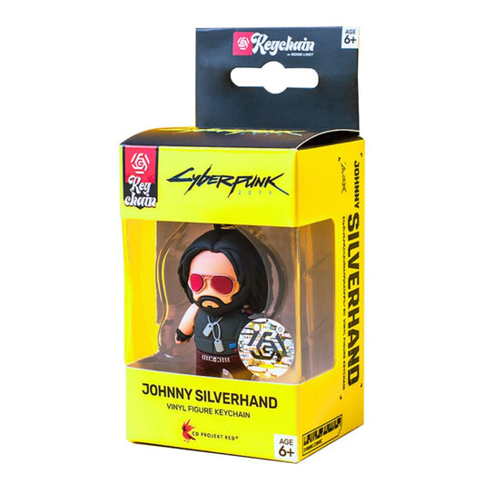 Cyberpunk 2077 Vinyl Schlüsselanhänger Johnny Silverhand Image 2
