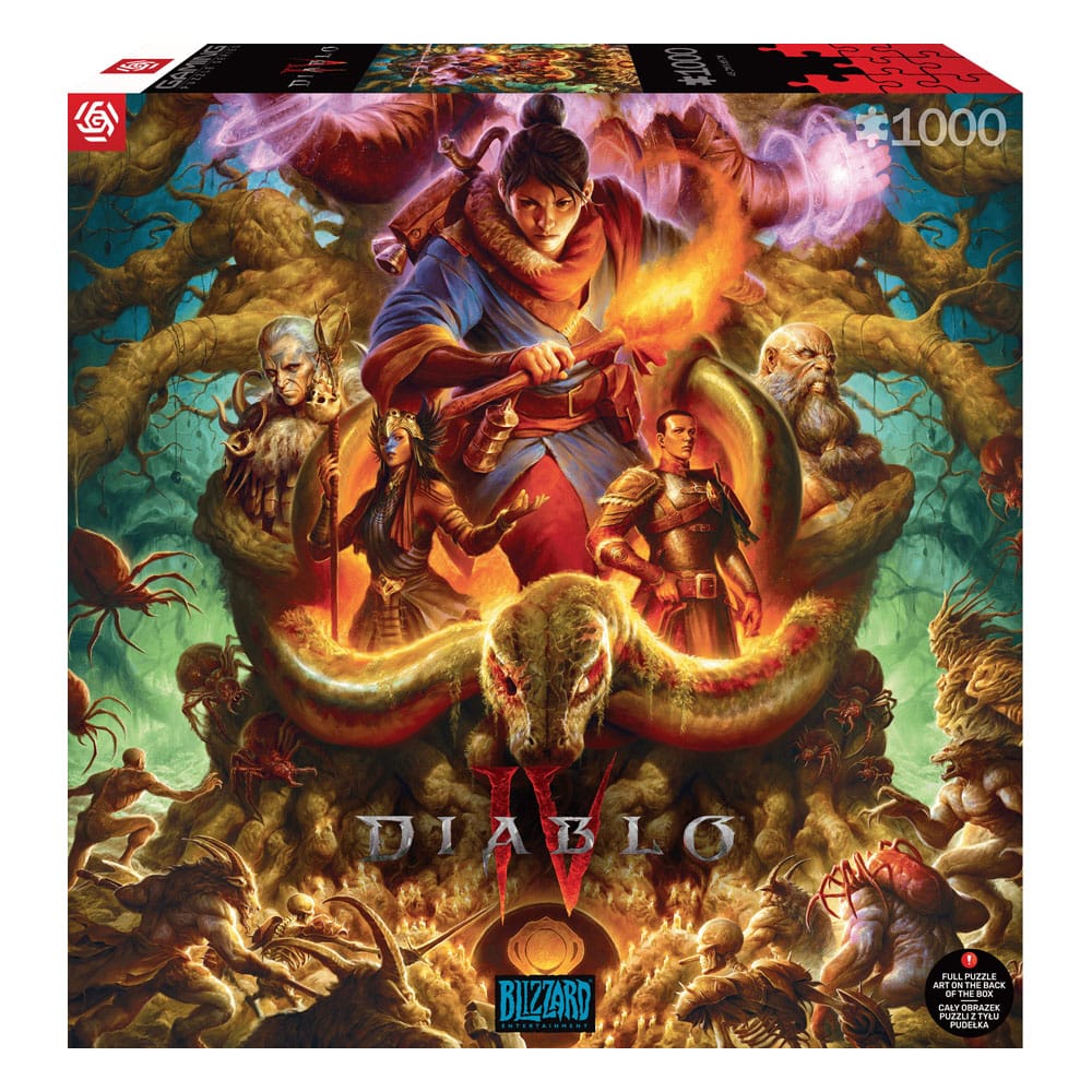 Diablo IV Gaming Puzzle Horadrim (1000 Teile) Image 8